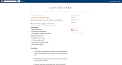 Desktop Screenshot of fav-easy-recipes.blogspot.com