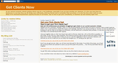 Desktop Screenshot of get-clients-now.blogspot.com