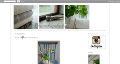 Desktop Screenshot of linneskapslycka.blogspot.com
