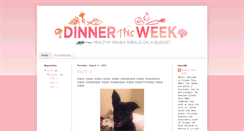 Desktop Screenshot of dinnerthisweek.blogspot.com