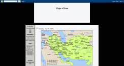 Desktop Screenshot of iranmaps.blogspot.com