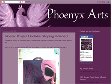 Tablet Screenshot of phoenyxarts.blogspot.com