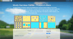 Desktop Screenshot of mostlyharmlessgames.blogspot.com