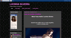 Desktop Screenshot of lucinhasilveira.blogspot.com