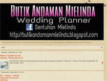 Tablet Screenshot of butikandamanmielinda.blogspot.com