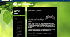 Desktop Screenshot of nacionalidadcofandelecuador.blogspot.com