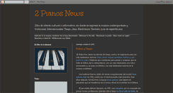 Desktop Screenshot of 2pianosnews.blogspot.com