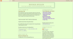 Desktop Screenshot of nicoledullin.blogspot.com