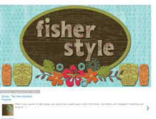 Tablet Screenshot of fisherstyle.blogspot.com