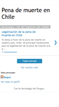 Mobile Screenshot of penademuerteenchile.blogspot.com