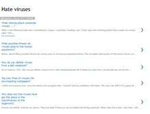 Tablet Screenshot of 3viruses.blogspot.com