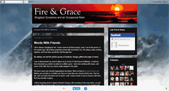 Desktop Screenshot of fireandgrace.blogspot.com