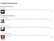 Tablet Screenshot of crobirdproductions.blogspot.com