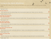 Tablet Screenshot of living-in-the-spirit.blogspot.com