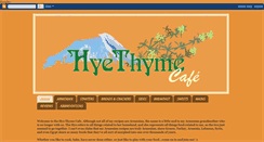 Desktop Screenshot of hyethymecafe.blogspot.com