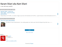 Tablet Screenshot of kamransilani.blogspot.com