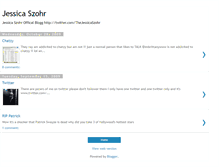Tablet Screenshot of jessicaszohrr.blogspot.com