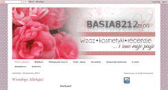 Desktop Screenshot of basia8212.blogspot.com