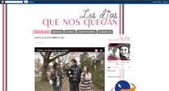 Desktop Screenshot of losdiasquenosquedan.blogspot.com