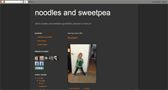 Desktop Screenshot of noodlesgoodchild.blogspot.com