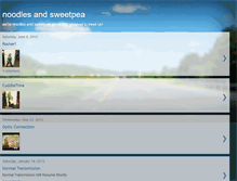 Tablet Screenshot of noodlesgoodchild.blogspot.com