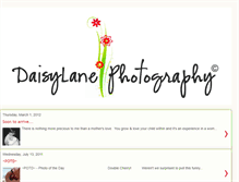 Tablet Screenshot of daisylanephotodesign.blogspot.com