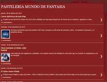 Tablet Screenshot of pasteleriamundodefantasia.blogspot.com
