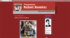 Desktop Screenshot of prepa-rafaelramirez.blogspot.com