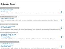 Tablet Screenshot of about-kids-and-teens.blogspot.com