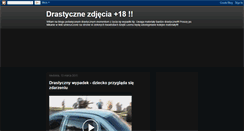 Desktop Screenshot of drastyczne-zdjecia.blogspot.com