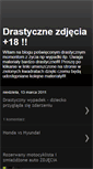 Mobile Screenshot of drastyczne-zdjecia.blogspot.com