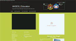 Desktop Screenshot of aksesedu.blogspot.com