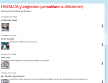 Tablet Screenshot of hazalca.blogspot.com
