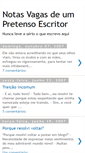 Mobile Screenshot of notasvagas.blogspot.com