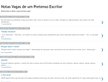 Tablet Screenshot of notasvagas.blogspot.com