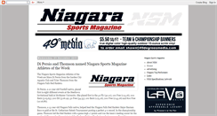 Desktop Screenshot of niagarasportsmagazine.blogspot.com