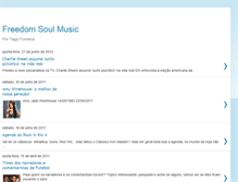 Tablet Screenshot of freedomsoulmusic.blogspot.com