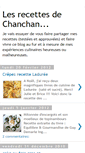 Mobile Screenshot of lesrecettesdechanchan.blogspot.com