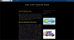 Desktop Screenshot of albasurfwear.blogspot.com
