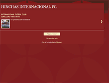 Tablet Screenshot of hinchasinter.blogspot.com