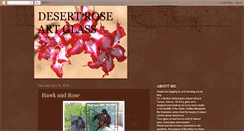 Desktop Screenshot of desertroseartglass.blogspot.com