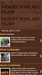 Mobile Screenshot of desertroseartglass.blogspot.com