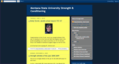 Desktop Screenshot of msustrength.blogspot.com