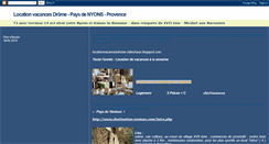 Desktop Screenshot of locationvacancesdrome-cldechaux.blogspot.com