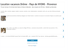 Tablet Screenshot of locationvacancesdrome-cldechaux.blogspot.com