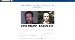 Desktop Screenshot of cerchiamo-denis.blogspot.com