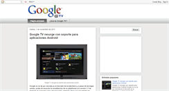 Desktop Screenshot of googletvpress.blogspot.com
