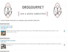 Tablet Screenshot of orocomestible.blogspot.com