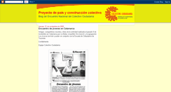 Desktop Screenshot of encuentrocolectivociudadania.blogspot.com