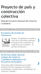 Mobile Screenshot of encuentrocolectivociudadania.blogspot.com